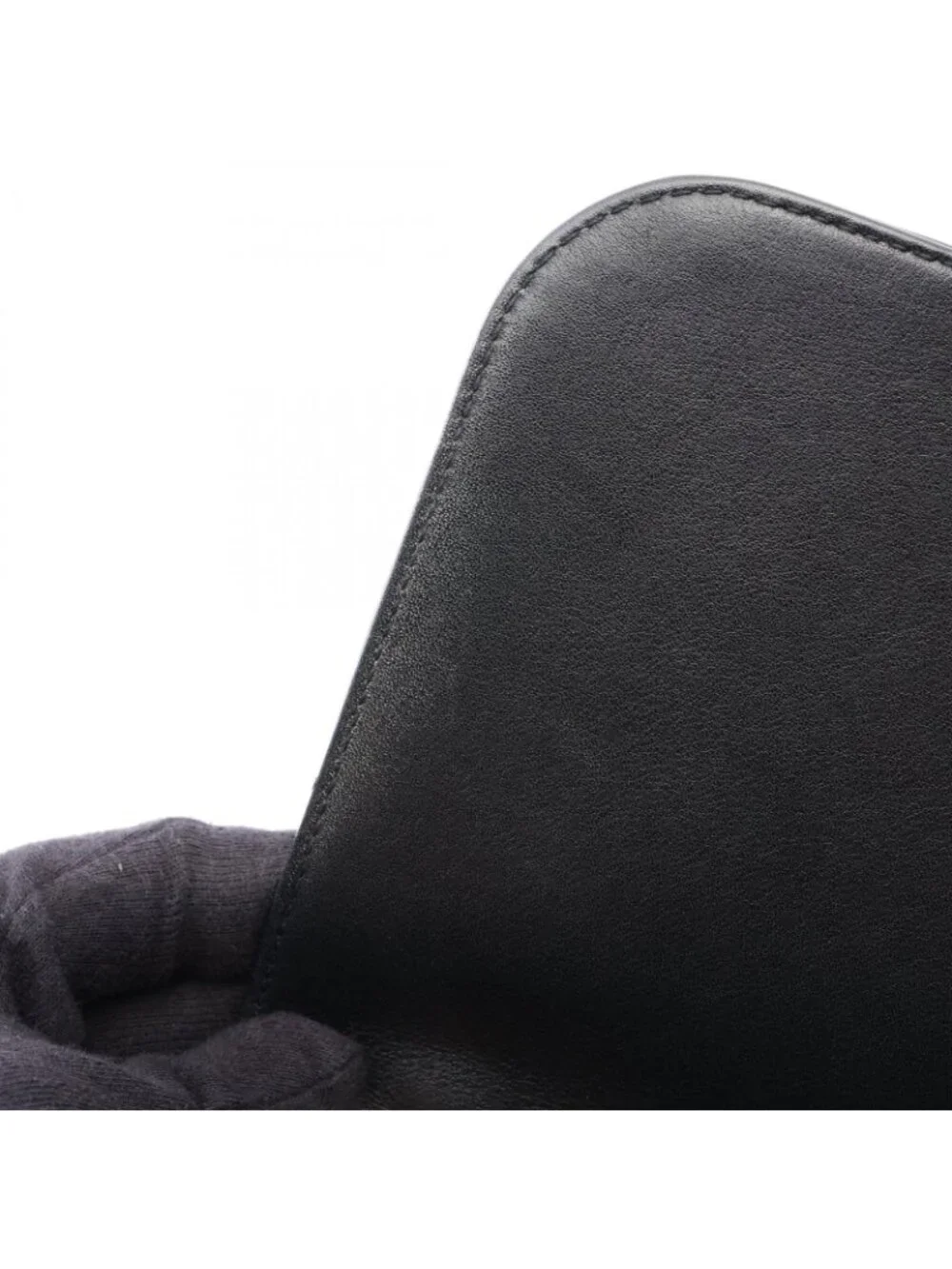Chanel Shoulder Bag Quilted Black Leather Chain